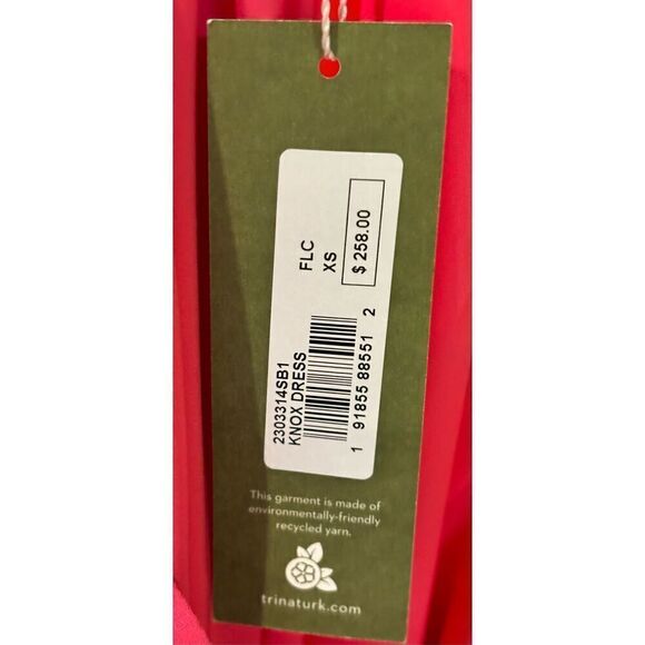 Trina Turk womens  Knox Mini Dress in Hot Pink NWT Size XS - Picture 6 of 8